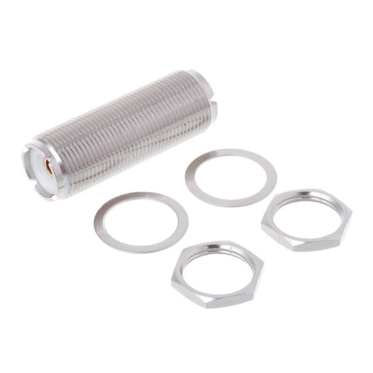 UHFKKY UHF Female to Female Connector Adpter, Extension Version UHFKKY UHF Female to Female Connector Adpter, Extension Version